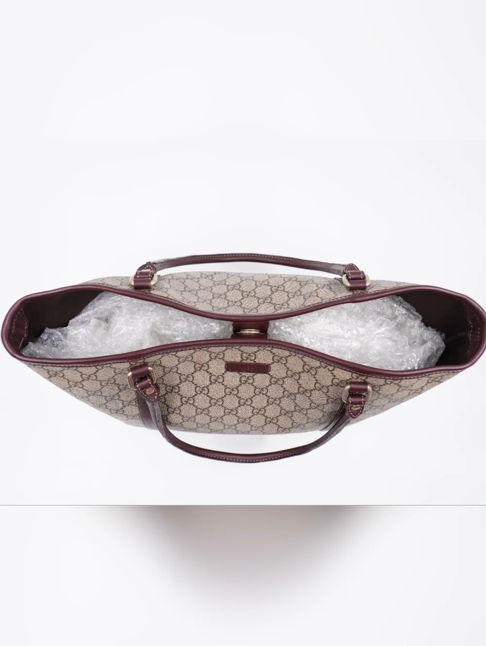 BY45 💗 GUCCI GG Plus Monogram Joy Tote - Picture 10 of 13